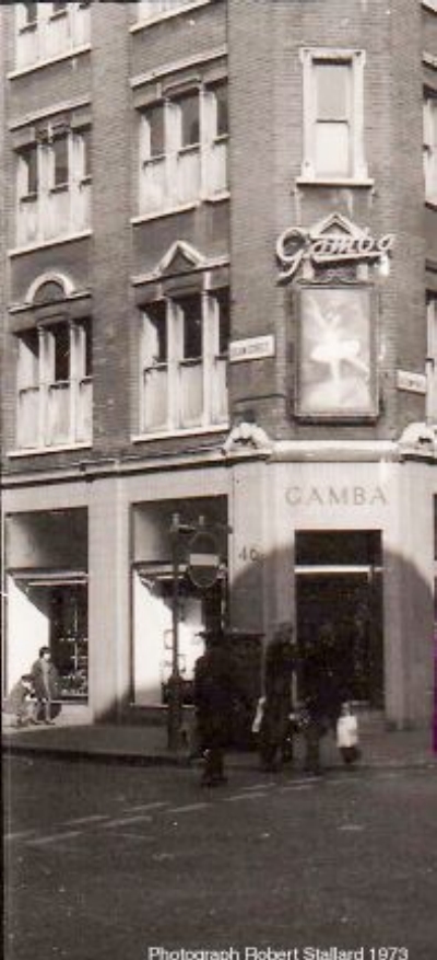 46 Dean Street 1973 - Gamba.jpg. Click on the picture to enlarge